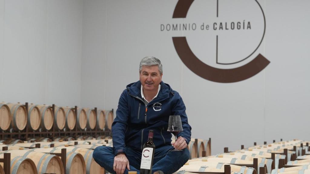 José Manuel Pérez Ovejas, enólogo de la bodega Dominio de Calogía.