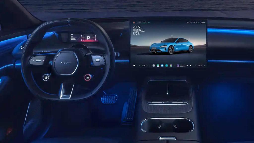 Interior del nuevo Xiaomi SU7 2026