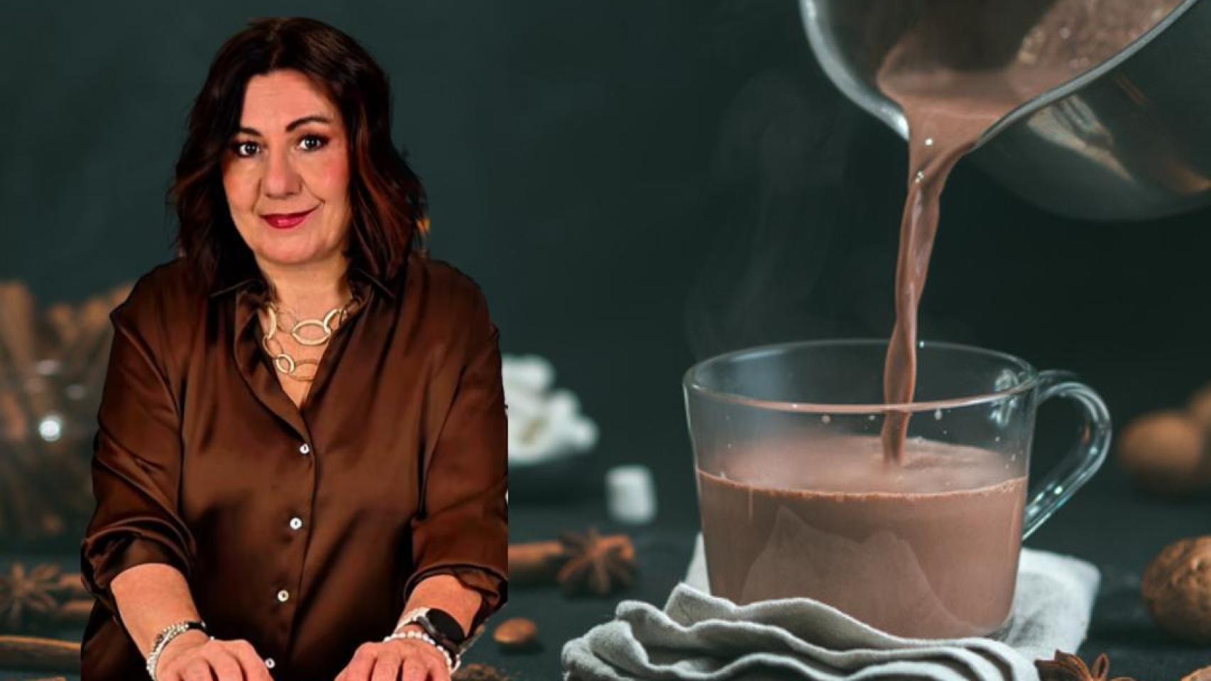 Belén, repostera y el chocolate a la taza perfecto.