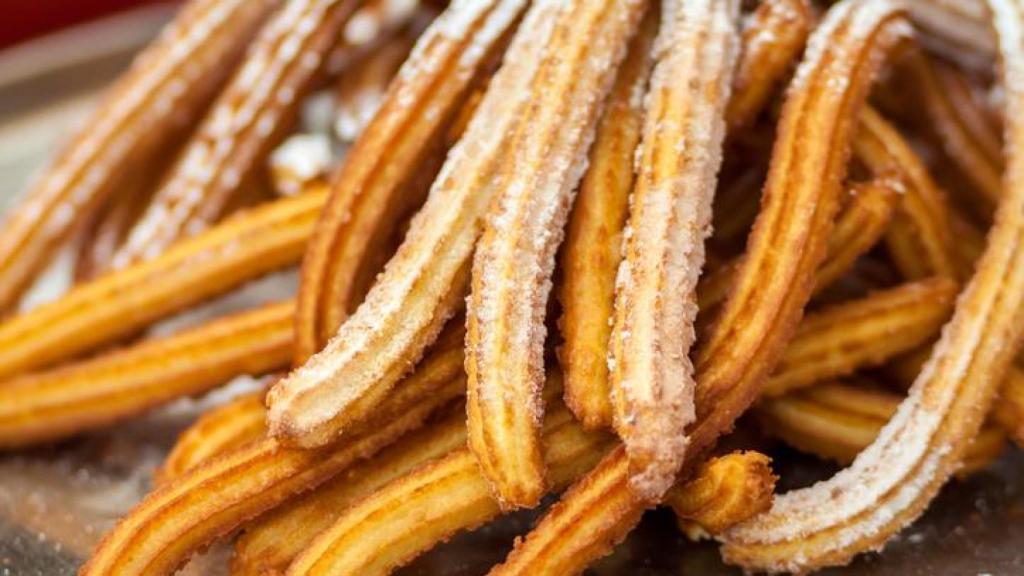 Bandeja de churros.