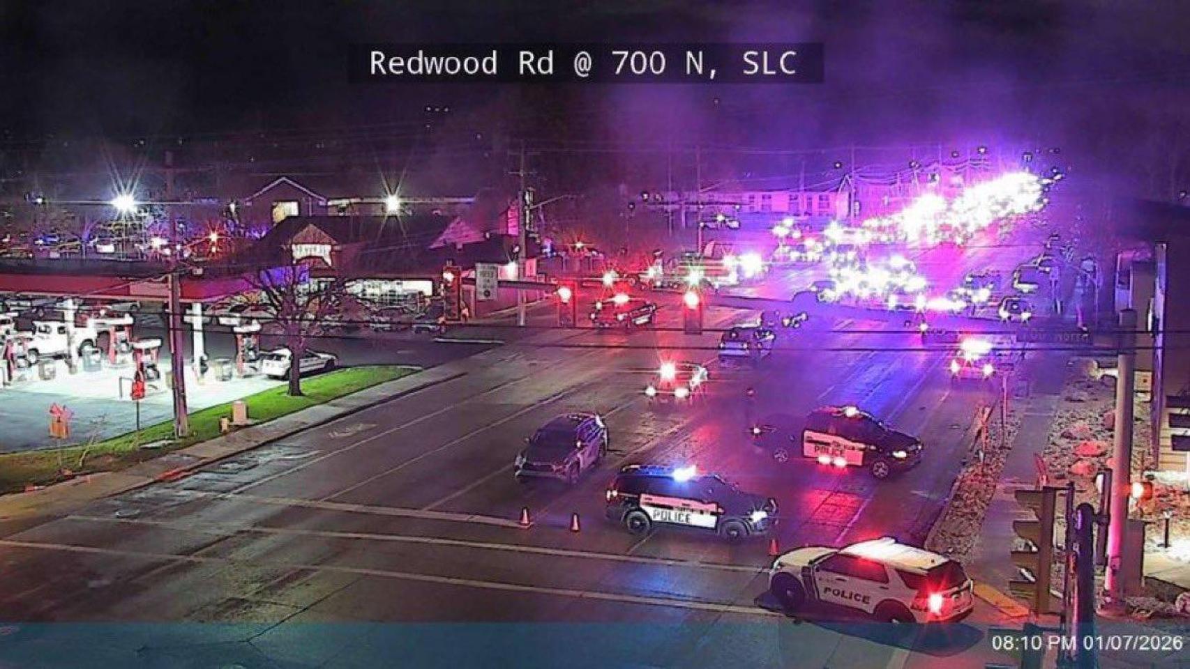 Exteriores de la iglesia donde se ha registrado el tiroteo.