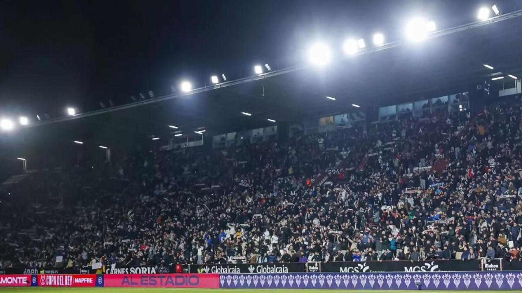 Aficionados del Albacete Balompié. Foto: Albacete Balompié.