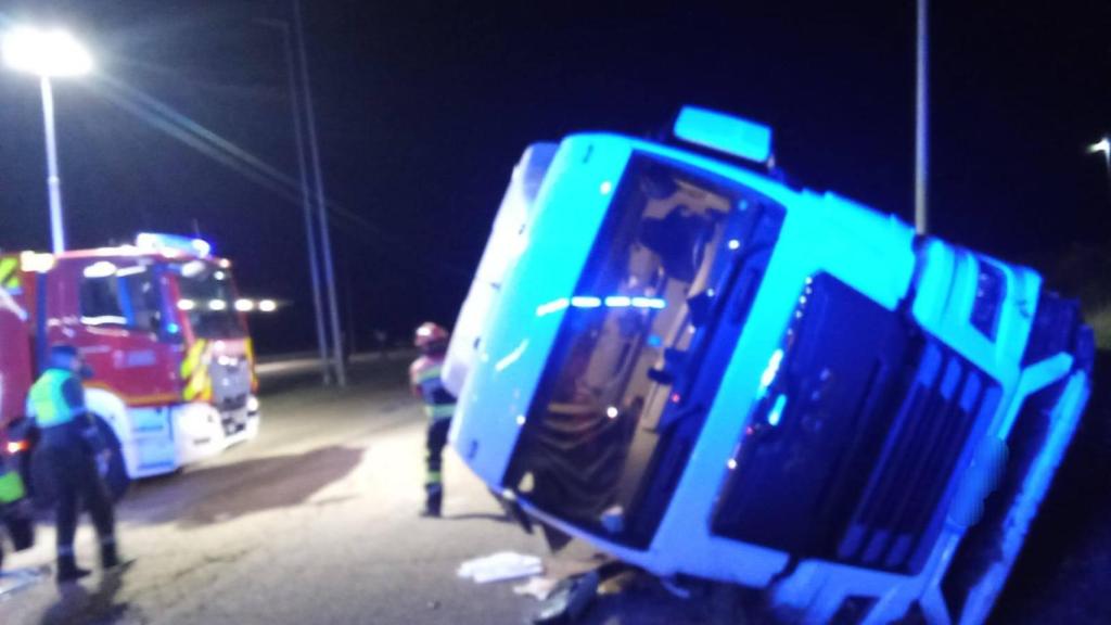 Intervención de los Bomberos de Benavente