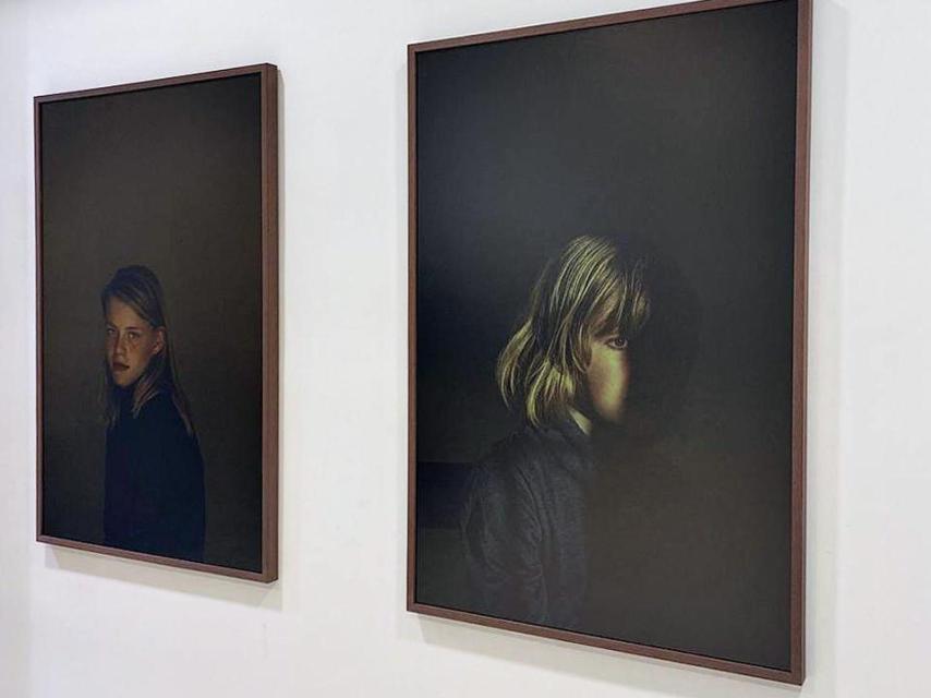 Obras exhibidas de Virginia Rota.