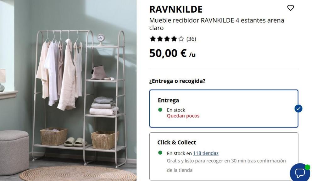 Mueble recibidor Ravnkilde.