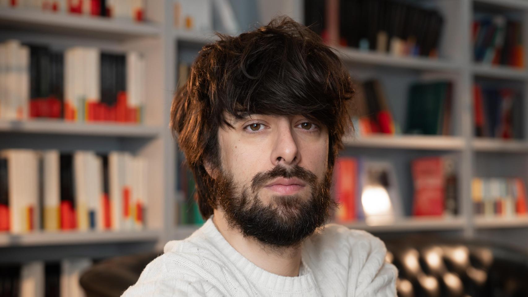David Uclés en la Librería Siruela, antes de dar el salto a Planeta.