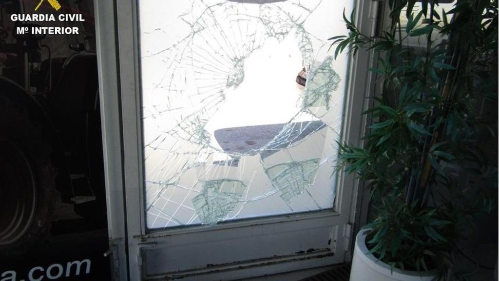 Robo en Tomelloso. Foto: Guardia Civil.