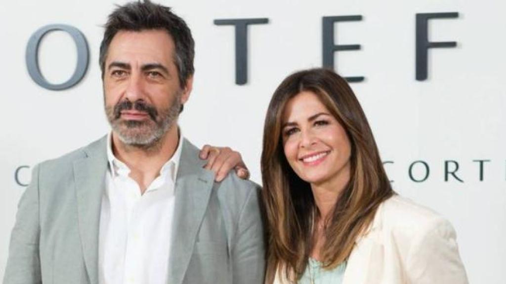 Juan del Val y Nuria Roca en un photocall