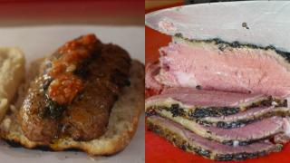 Platos de Choripa en un montaje de El Español