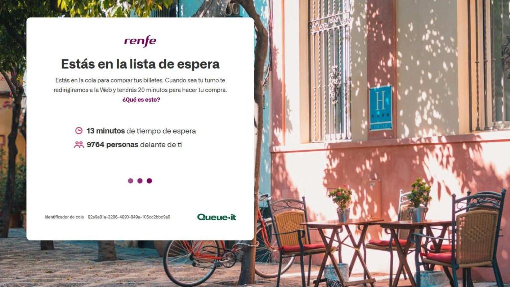 Colas virtuales en la web de Renfe para comprar billetes AVE a partir de 15 euros desde Galicia