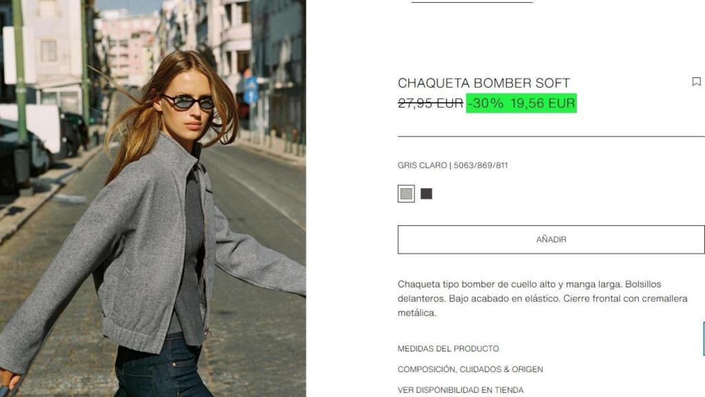 Chaqueta bomber. Ref. 5063/869/811