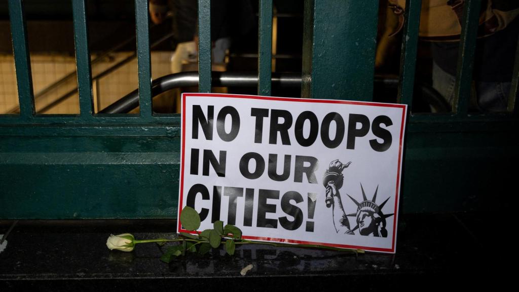 Uno de los mensajes que se puede leer en las calles de Minneapolis tras la muerte de Renee Nicole Good.