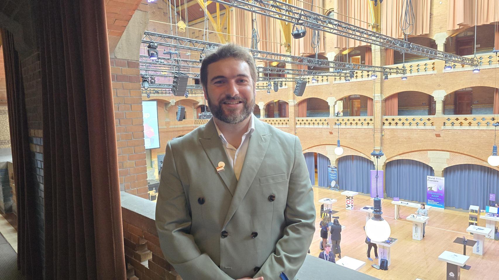 Brian Comiskey es Senior Director, Innovation & Trends de la Consumer Technology Association (CTA), la compañía que organiza el CES de Las Vegas, en el encuentro en Ámsterdam con DISRUPTORES - EL ESPAÑOL.