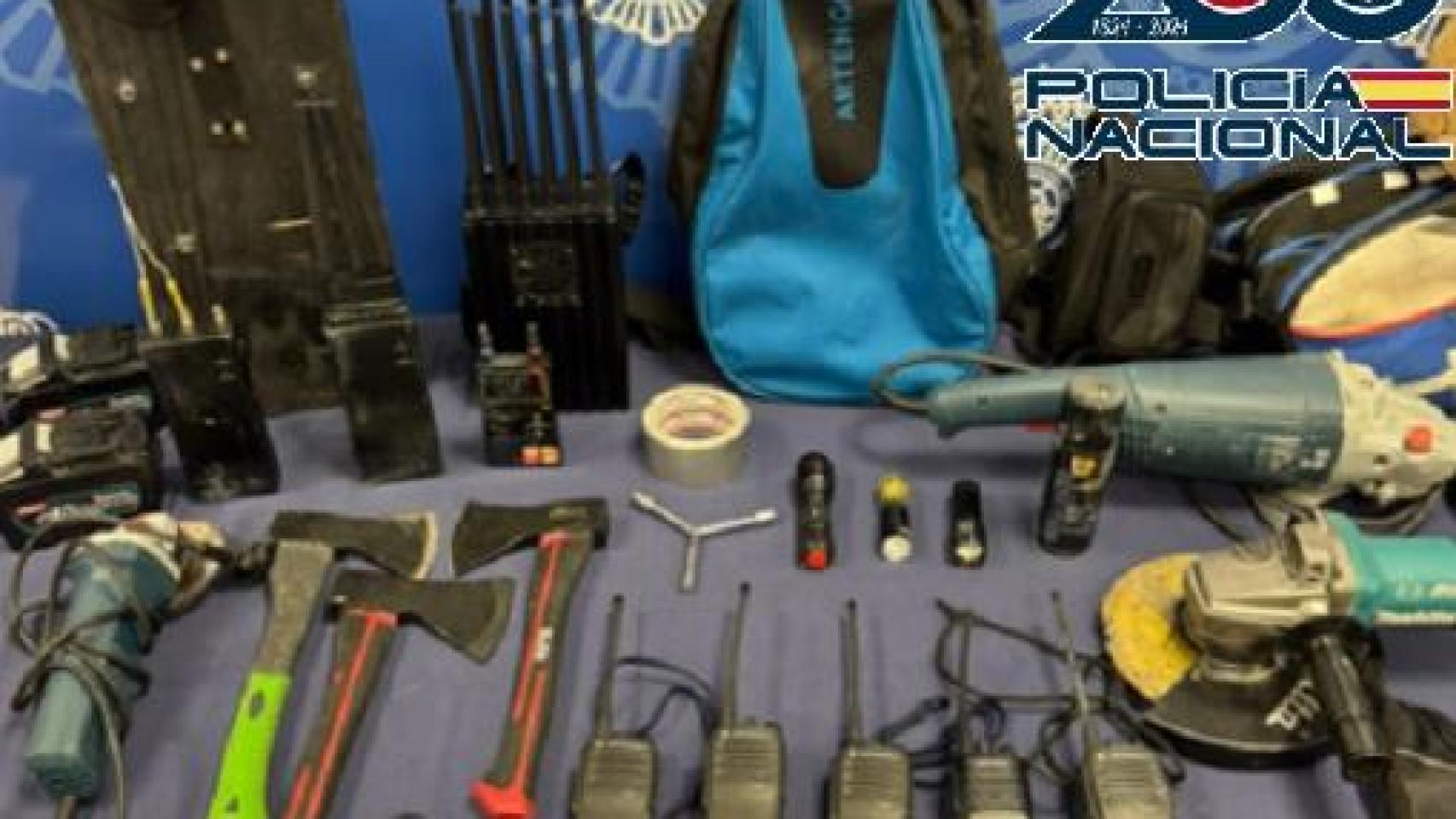 Efectos intervenidos.