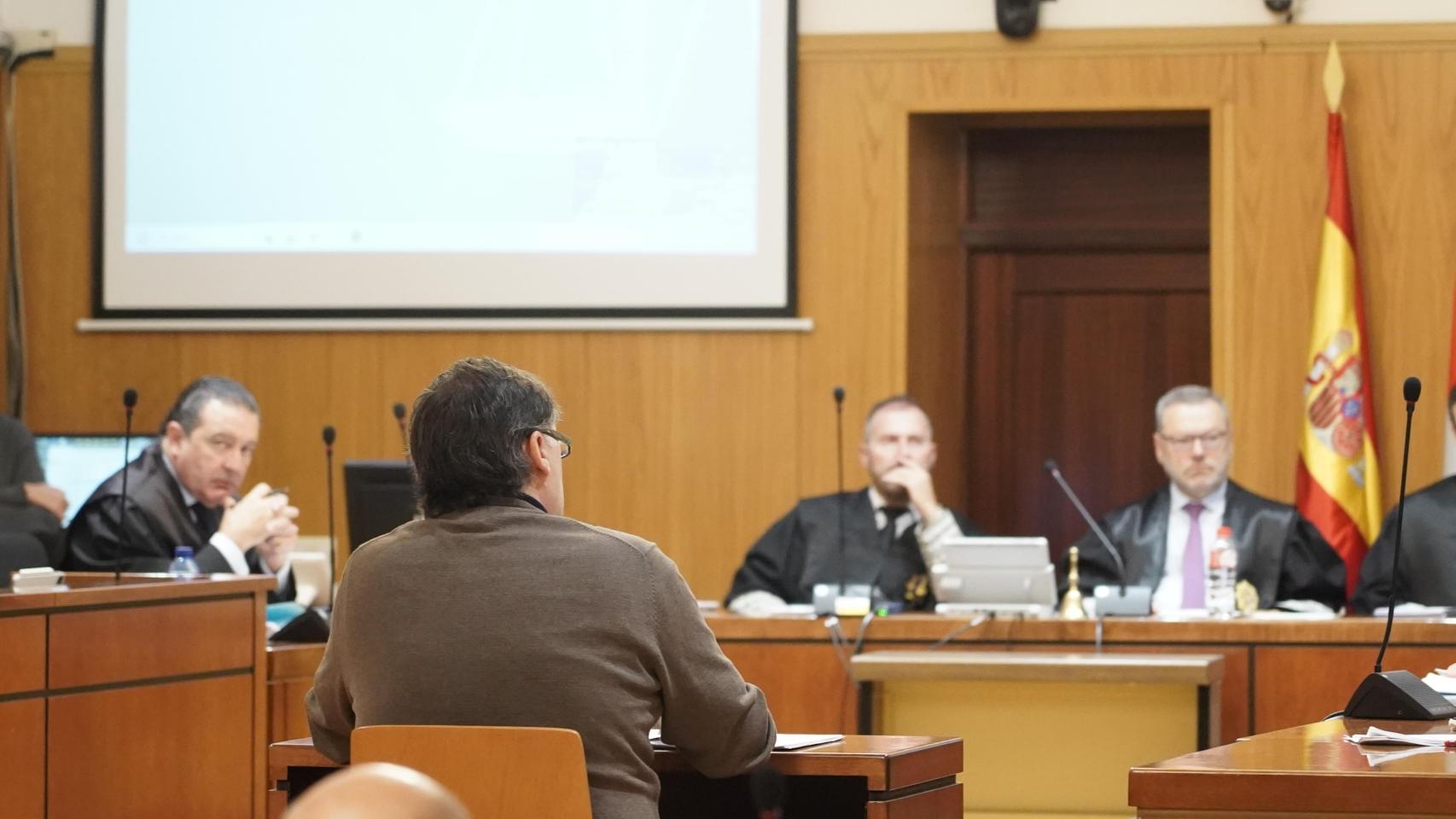 El exviceconsejero de Economía Rafael Delgado, declara en el juicio de la 'trama eólica'