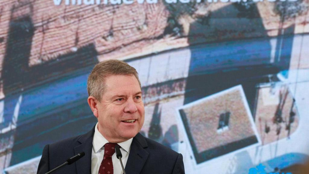 Page durante Inauguración en Villanueva de Alcardete de la Nueva Estación Depuradora de Aguas Residuales.