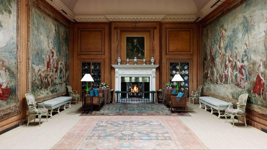 El salón Tapiz, donde actualmente se celebran eventos y bodas.