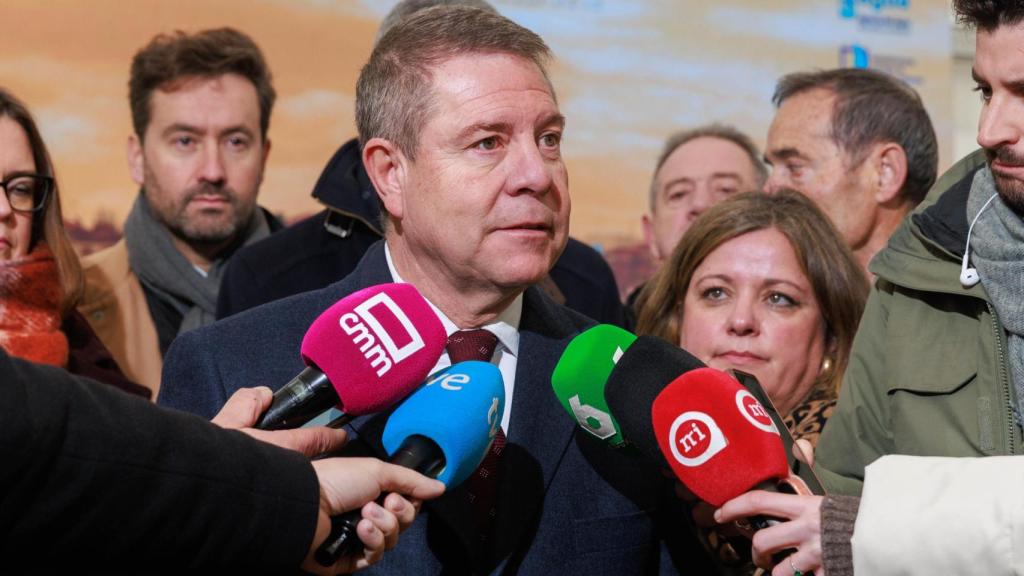 El presidente de Castilla-La Mancha, Emiliano García-Page, inaugura, en Villanueva de Alcardete (Toledo), la nueva Estación Depuradora de Aguas Residuales (EDAR).