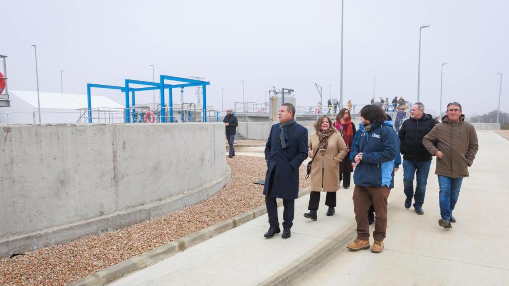 Inauguración en Villanueva de Alcardete de la Nueva Estación Depuradora de Aguas Residuales.