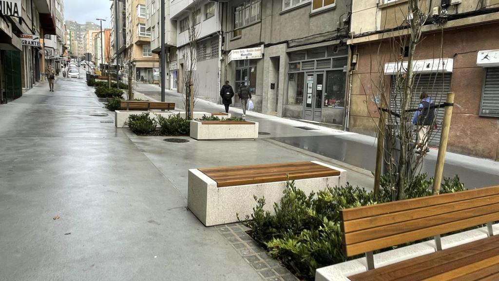 Imagen de la calle Sagrada Familia.