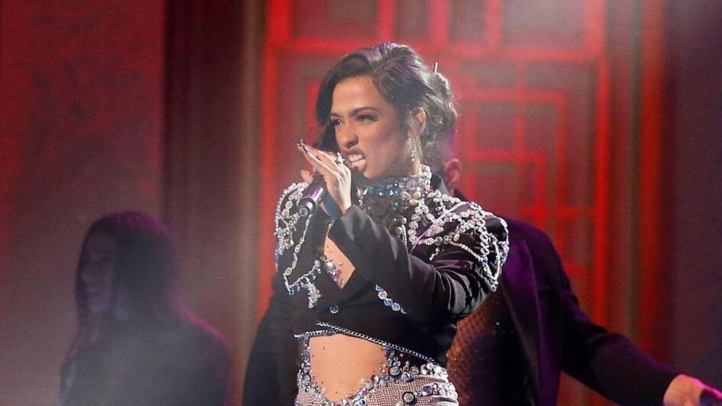 Chanel Terrero, durante el Benidorm Fest 2022.