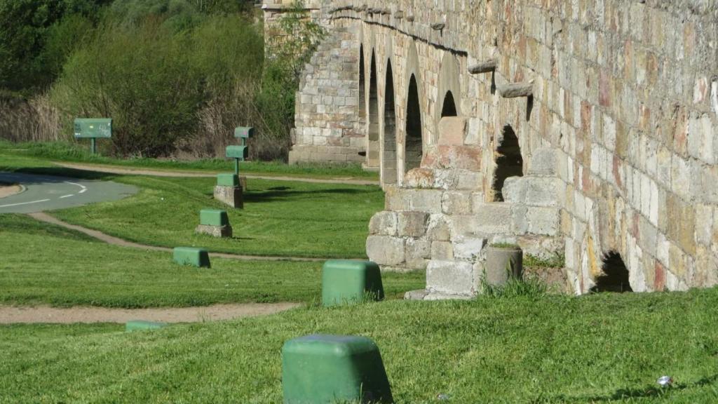 Iluminación del Puente Romano de Salamanca