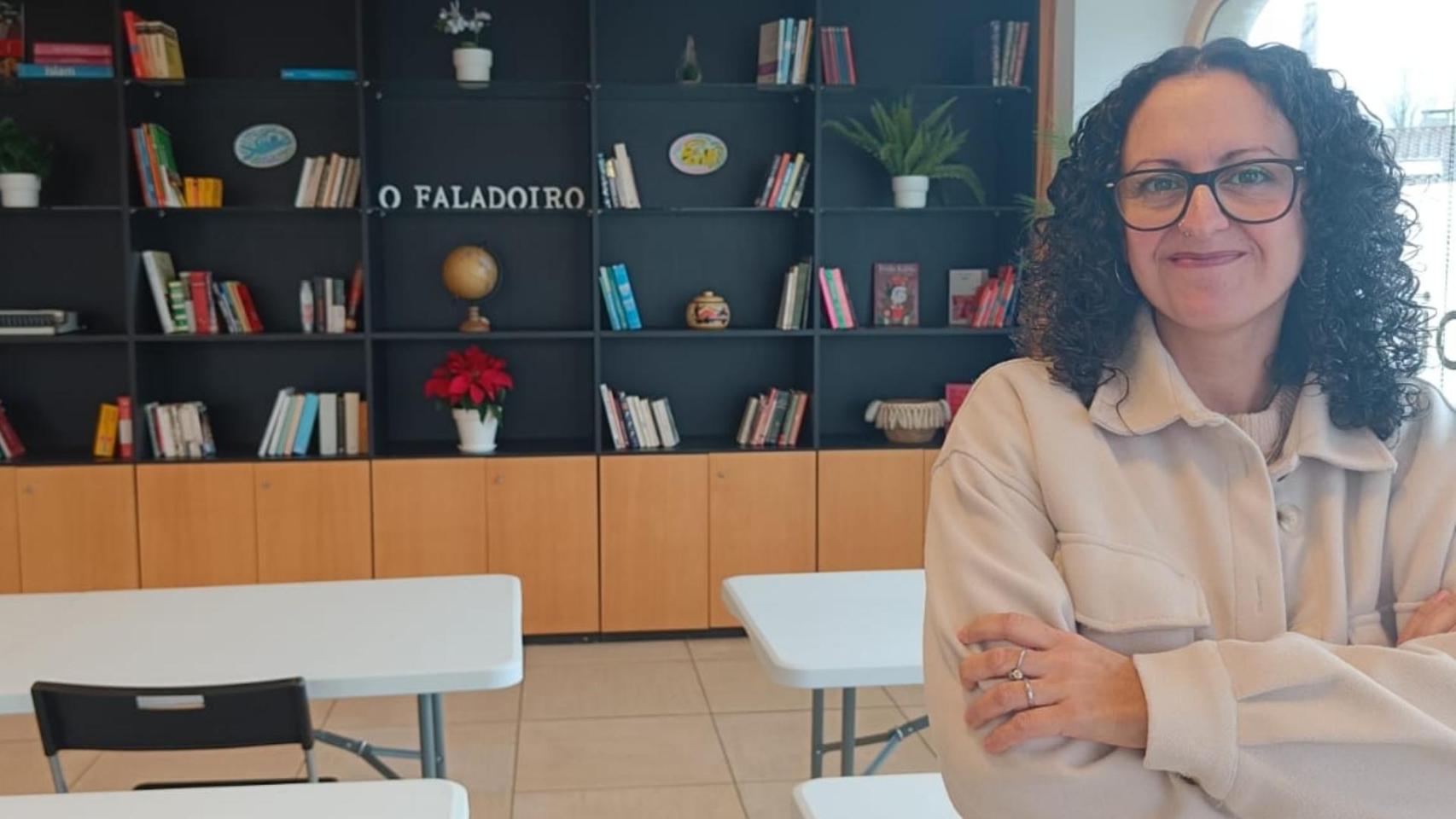 Ariadna Domínguez, fundadora de O Faladoiro.