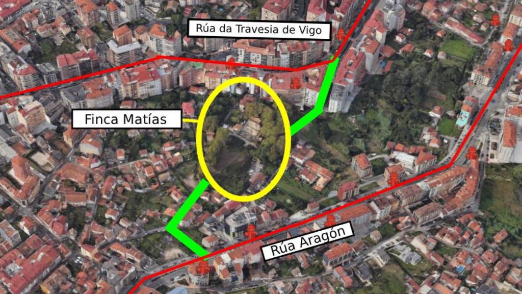 Mapa de la actuación.