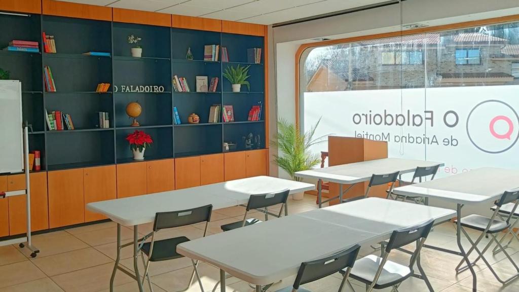 Interior de O Faladoiro, en Sada.