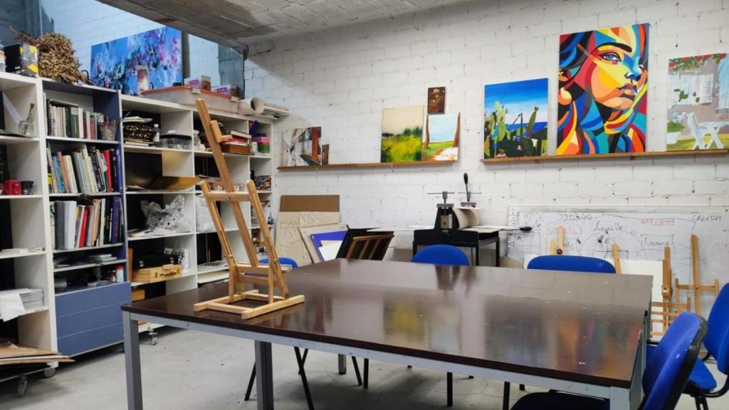 Espacio para academia dentro de Jaspe Art.