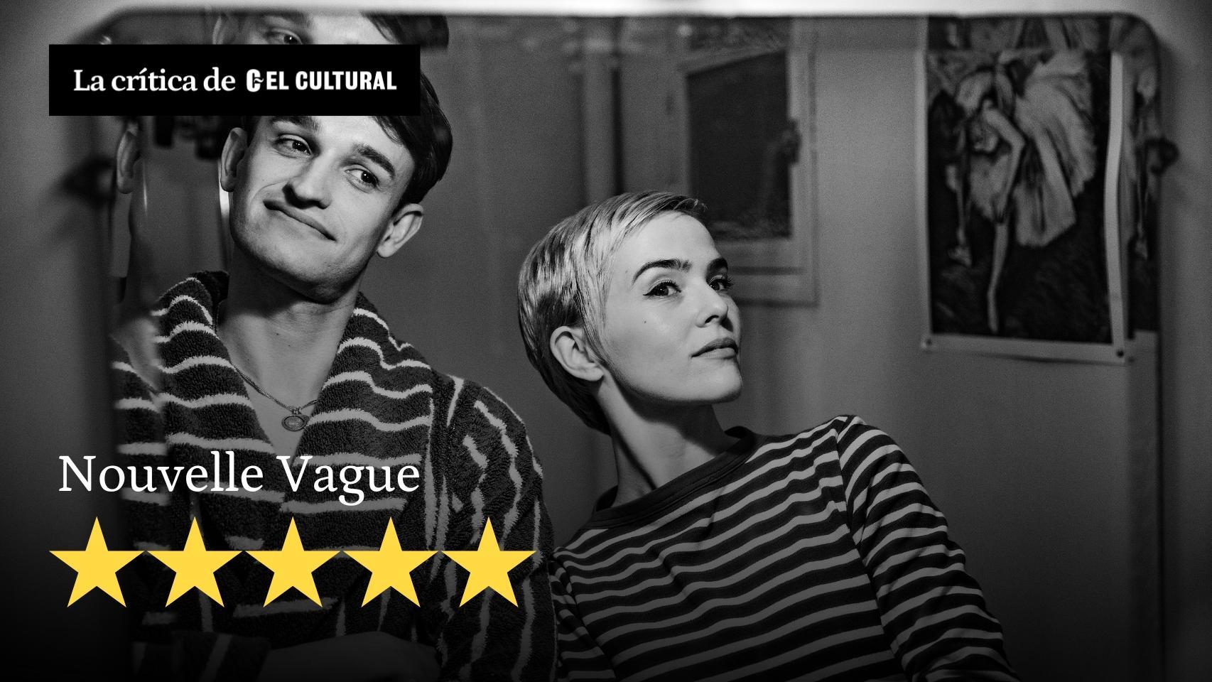 Aubry Dullin y Zoey Dutch, en 'Nouvelle Vague'