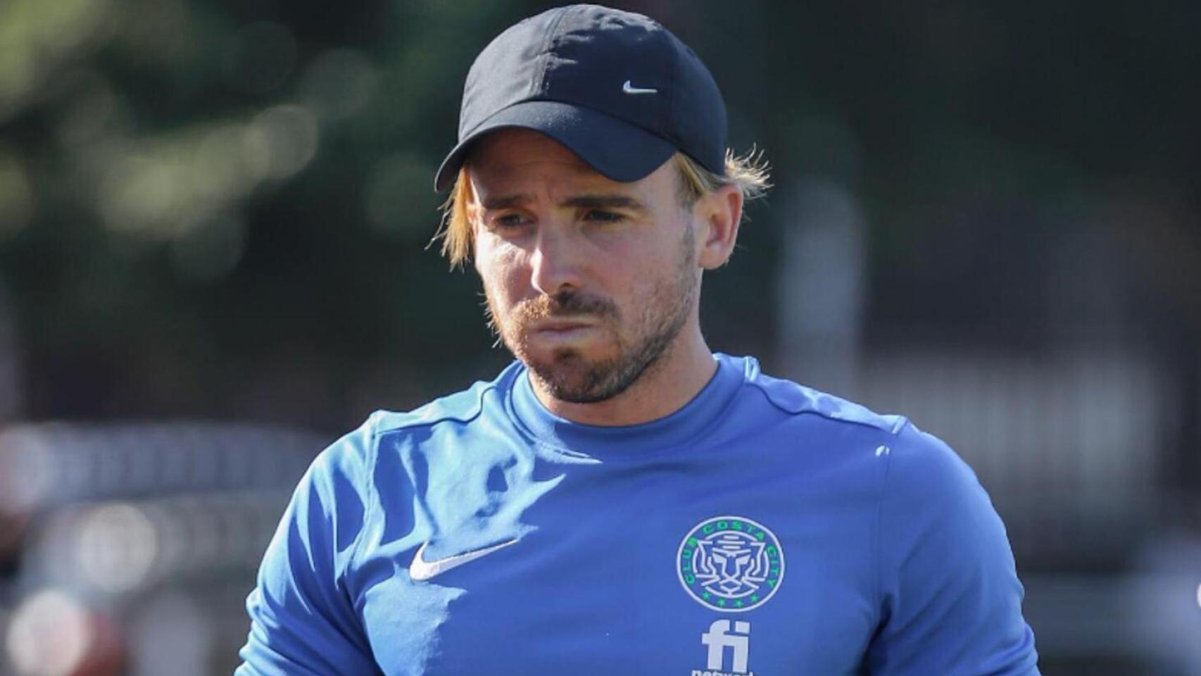 Aarón Ñíguez, durante un entrenamiento.
