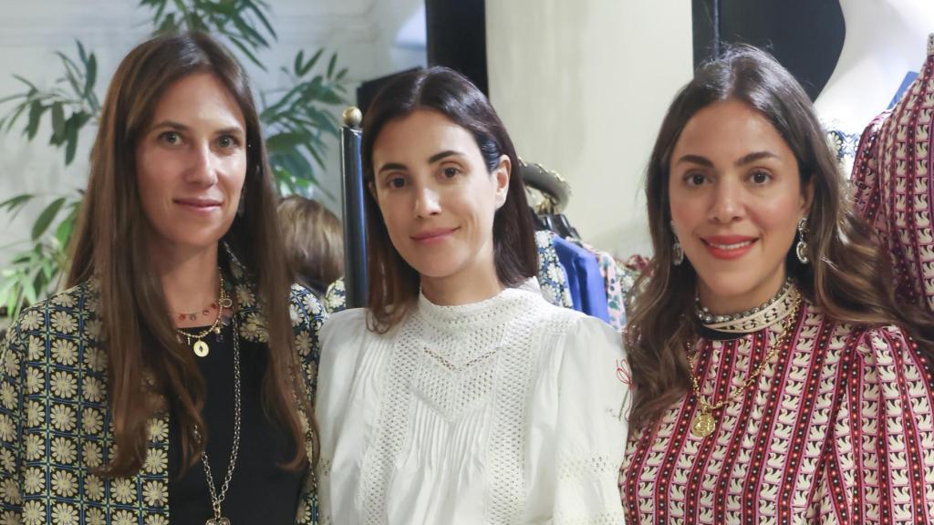 Tatiana Santo Domingo, con Sassa de Osma, en un acto celebrado en Madrid el 18 de marzo de 2025.