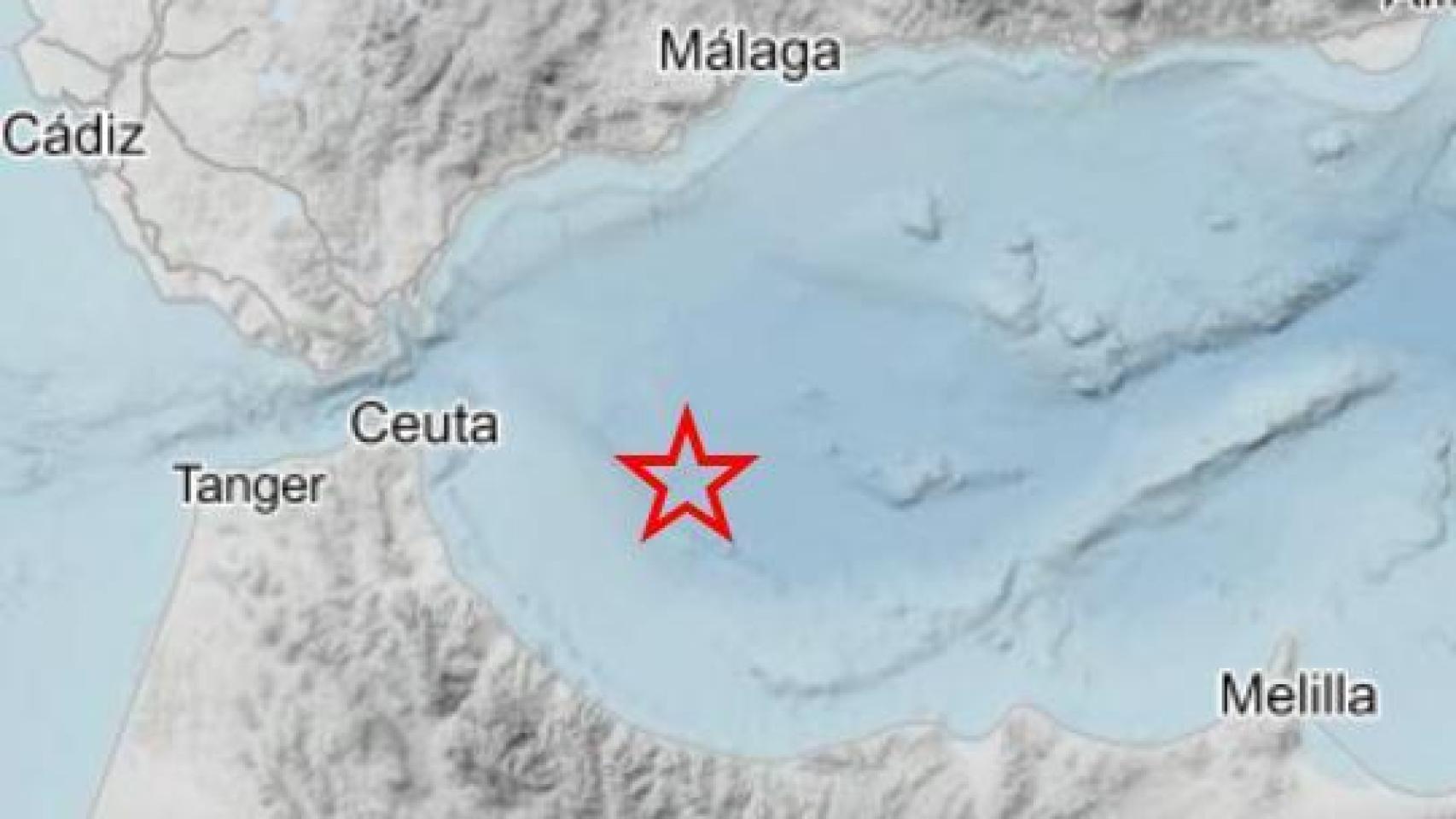 La localización del terremoto.