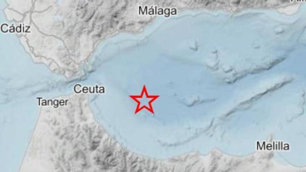 La localización del terremoto.