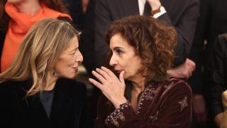 Yolanda Díaz y María Jesús Montero, vicepresidentas segunda y primera del Gobierno.