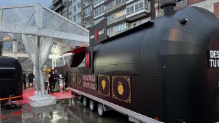 Instalaciones de Netflix en Vía Norte, en Vigo