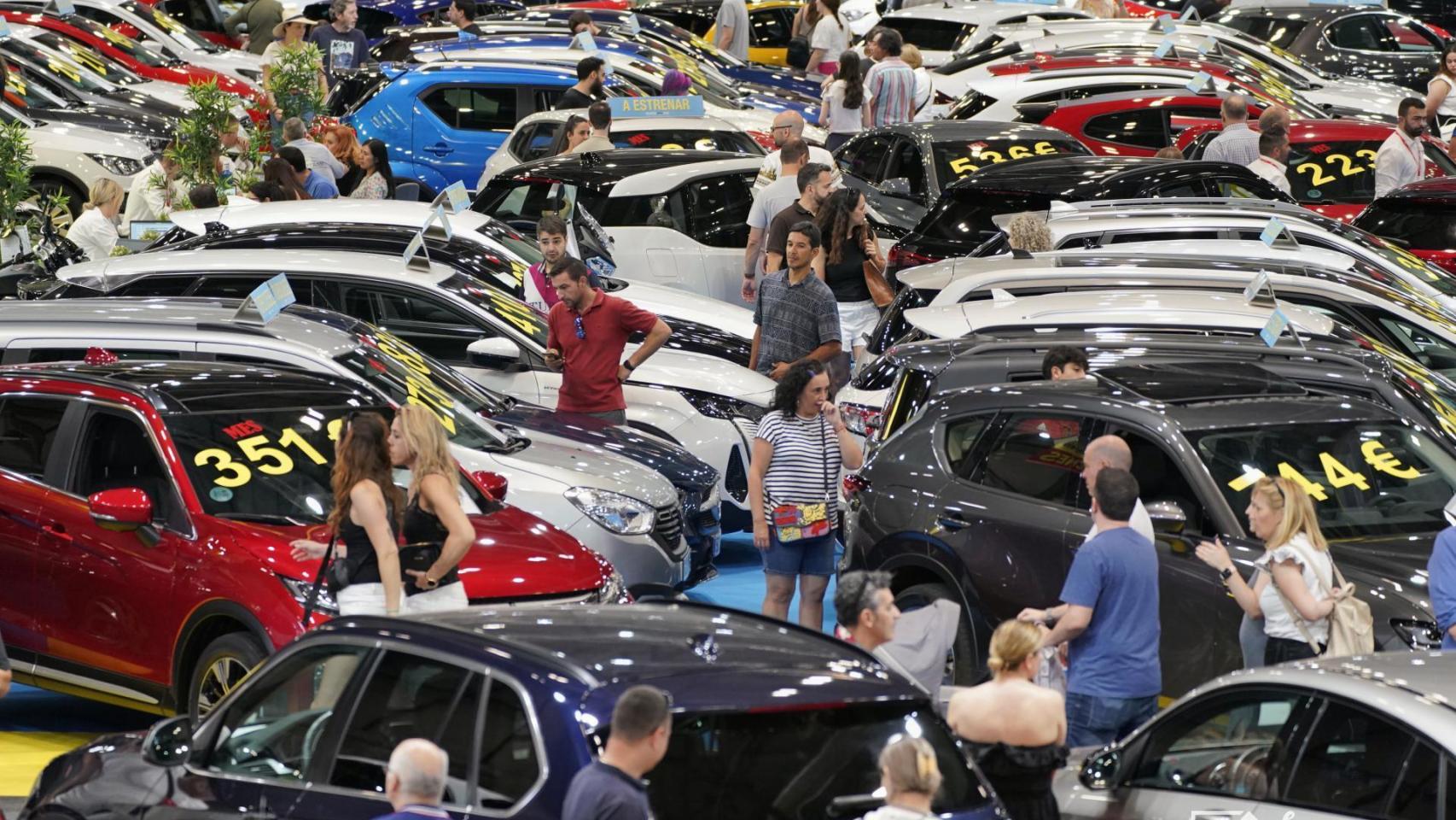 Imagen de una edición del Salón del Vehículo de Ocasión de Barcelona