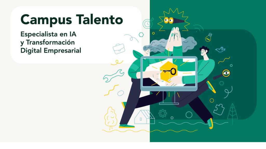 Abiertas las inscripciones para 'Campus Talento' de Fundación Eurocaja Rural, herramienta para formar a jóvenes en IA