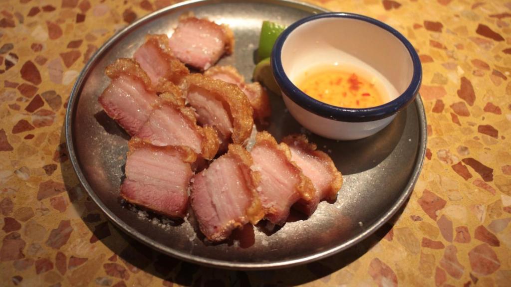 Los torreznos de Paquita Salas.