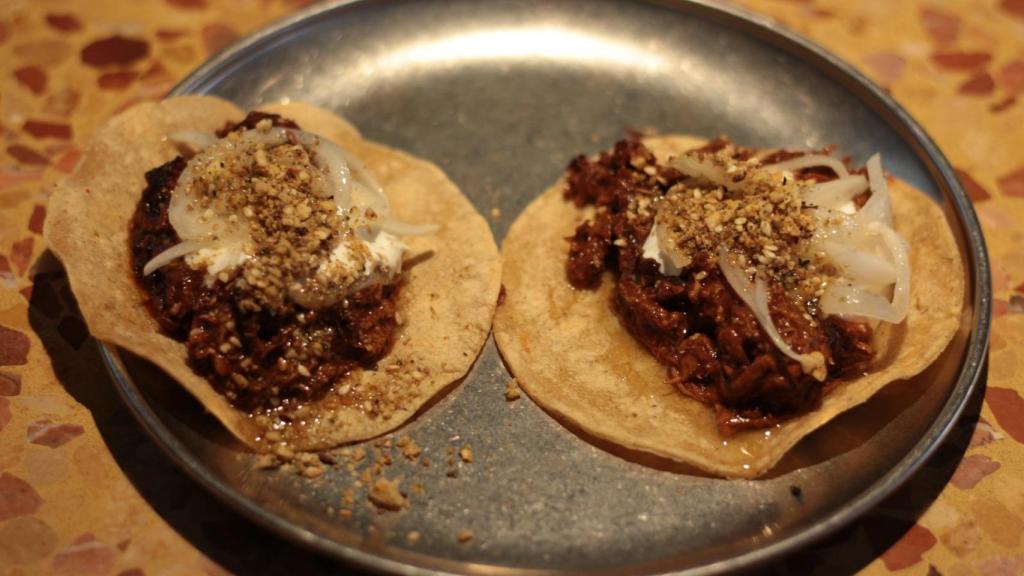 Los tacos de Indomable.