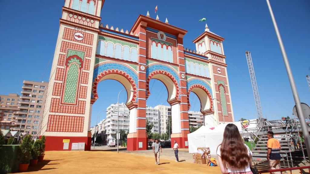 Portada de la Feria de Sevilla.