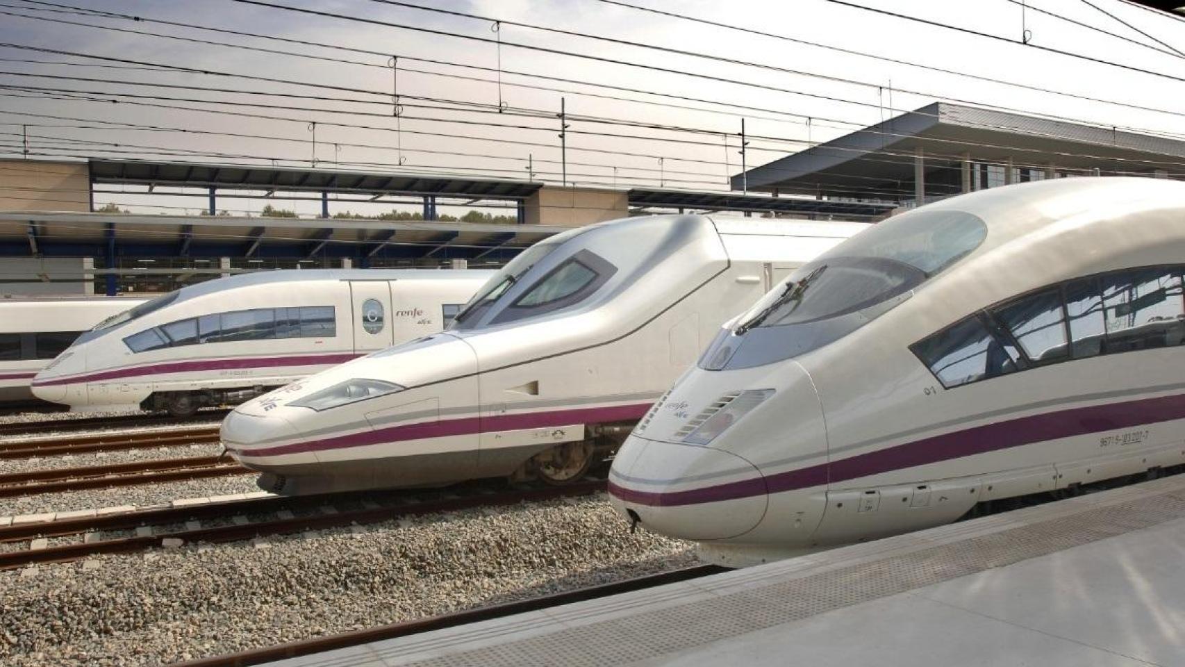 Trenes de alta velocidad de Renfe.