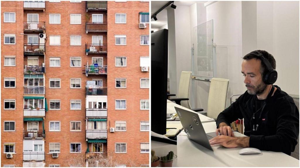 Montaje de Pablo Vega, experto en hipotecas.