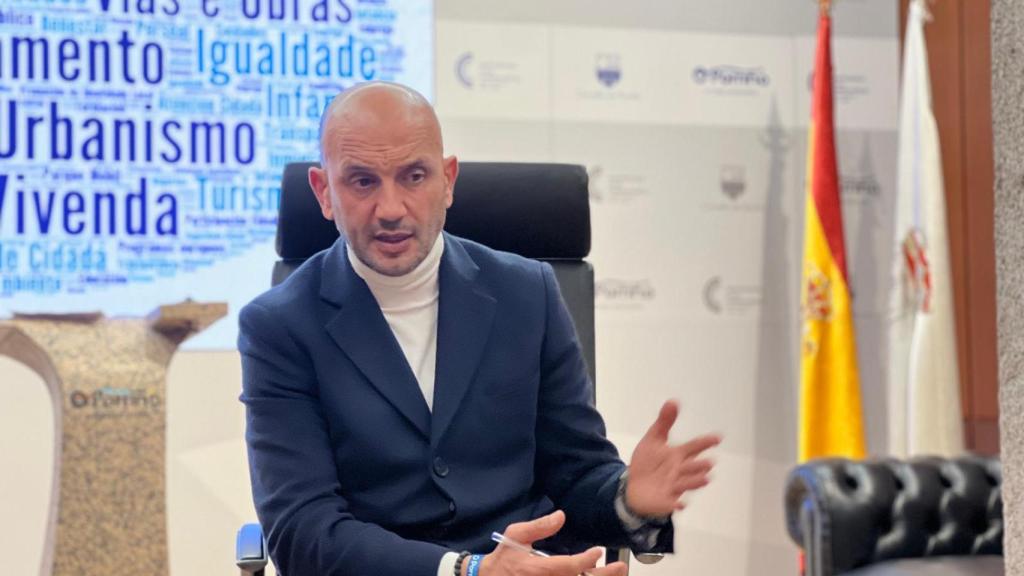 El regidor de O Porriño, Alejandro Lorenzo.