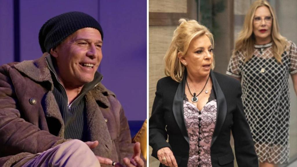 Carlos Lozano, Carmen Borrego y Belén Rodríguez, en el estreno de 'GH DÚO'.