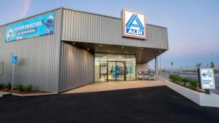 Fachada Aldi.