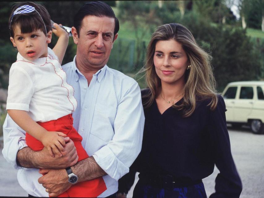 Marta Chávarri, con Fernando Falcó, padre de su hijo Álvaro, en 1988. Ocho años después tuvo un romance con Philippe Junot.