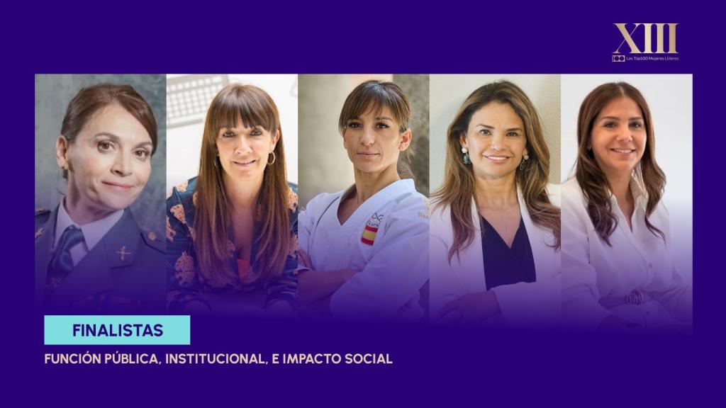 De izquierda a derecha: Lucía Llano García, Rocío Mora Nieto, Sandra Sánchez, Erika Torregrosa Acuña y Susana Pérez Iglesias.