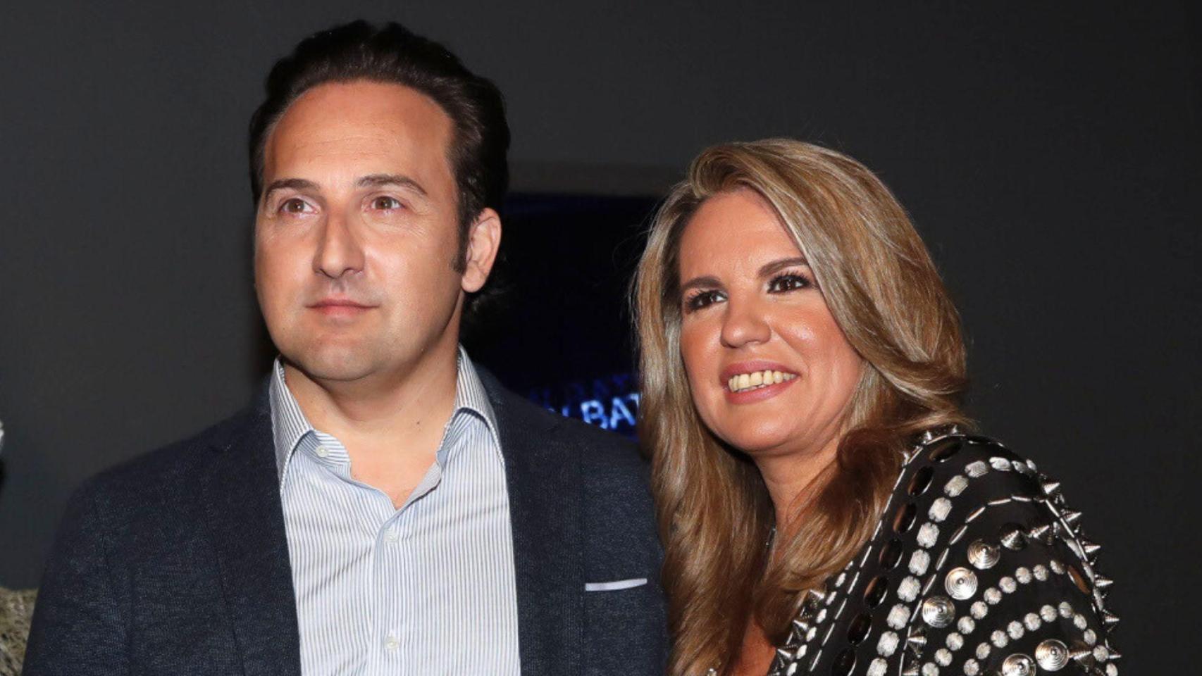 Iker Jiménez, con su mujer, Carla Porter, en una imagen de 2019.